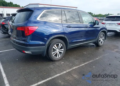 2017 Honda Pilot Ex-L из США, поврежденный, VIN 5FNYF5H54HB044711